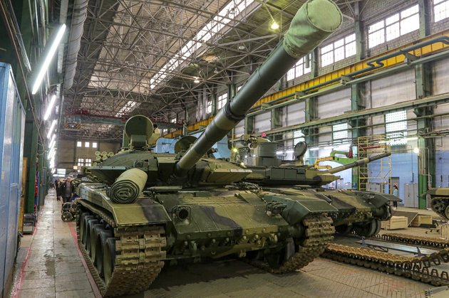 Танки Т-90М на «Уралвагонзаводе»