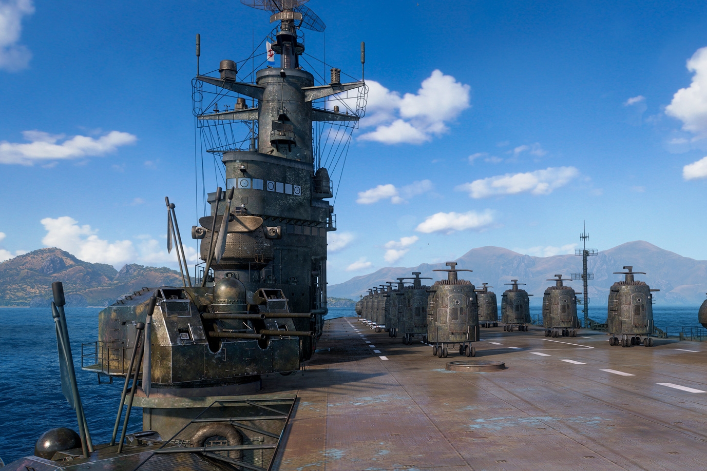 кадр из игры «Мир кораблей»