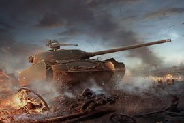 Эксклюзивный премиальный танк Т-44-100 (Р) из игры World of Tanks