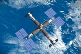 Эскиз российской орбитальной станции