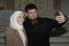 Табарик Кадырова и глава Чечни Рамзан Кадыров