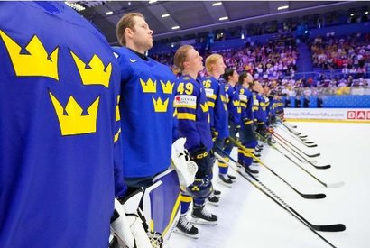 Сборная Швеции на чемпионате мира по хоккею в 2024 году