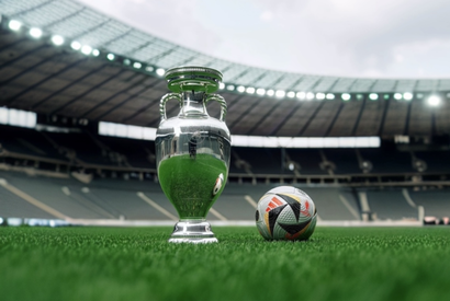 Кубок и мяч Евро-2024