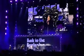 Оззи Осборн и Black Sabbath на прощальном концерте в Бирмингеме