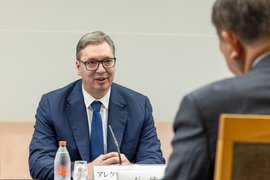 Сербский президент Александр Вучич