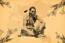 Индеец и табак