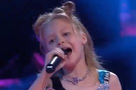 Татьяна Бабелюк на шоу «Голос.Дети»