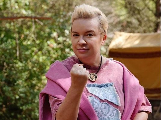 Алена Блин на съемках шоу «Выжить в Стамбуле»