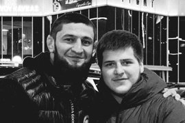 Боец UFC Хамзат Чимаев и сын главы Чечни Адам Кадыров