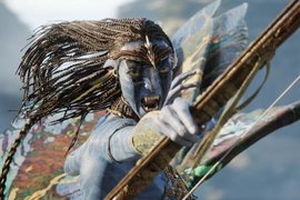 Кадр из фильма «Аватар 3: Пламя и пепел»