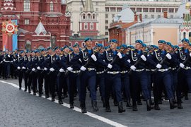 Генеральная репетиция парада Победы в Москве