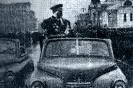 Первый парад Победы в Новосибирске 9 мая 1965 года