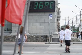 Жара в Новосибирске