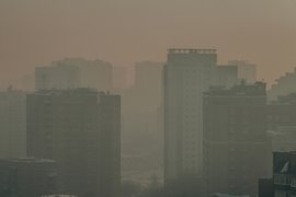 Смог в городе