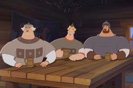 Кадр из мультфильма «Три богатыря. Ни дня без подвига 3»