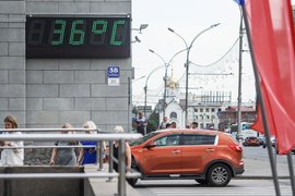 Жара в Новосибирске