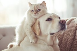 Кошка и собака