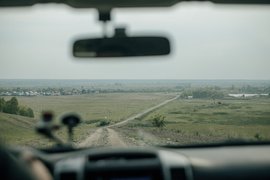 Дорога к деревне Чаус
